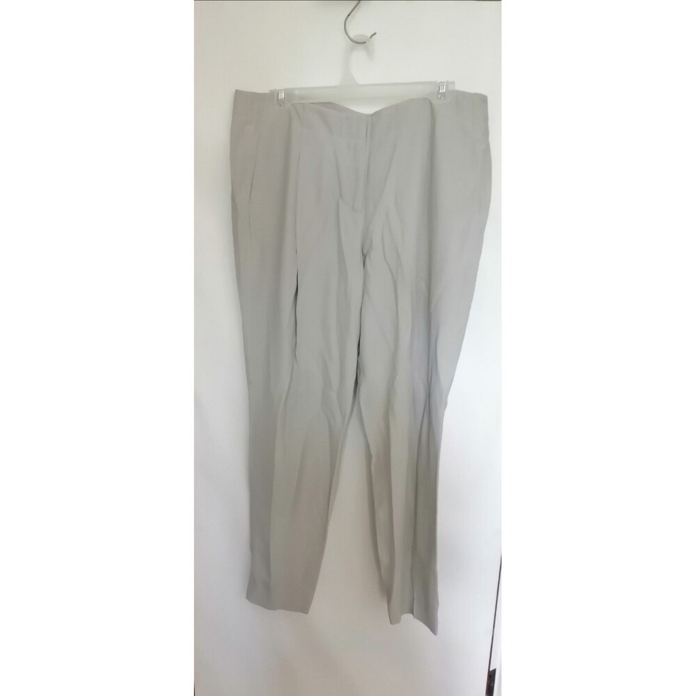 Akris Punto Womens  Pants Trousers Size 10 Light Gray